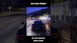 Aston Martin VANQUISH Exhaust Sound - The Crew Motorfest(Beta) Game Play #shorts