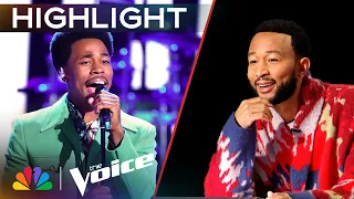 Nathan Chester Is the COMPLETE Package with His Performance of "Oh! Darling" | The Voice Playoffs