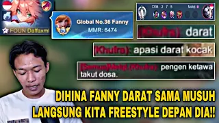 DI HINA FANNY DARAT SAMA MUSUH LANGSUNG KITA FREESTYLE DI DEPAN DIA!!