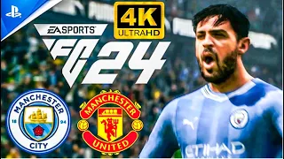 FC 24 - Man City vs Man United - PREMIER LEAGUE 23/24 - PS5