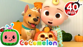 Peek-a-BOO Song Halloween Edition + More Nursery Rhymes & Kids Songs - CoComelon