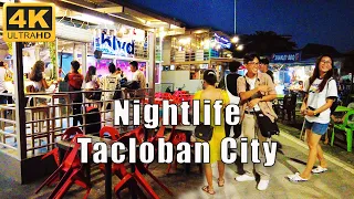 Walking Tour 4K | Night Life in Tacloban City | Julanders