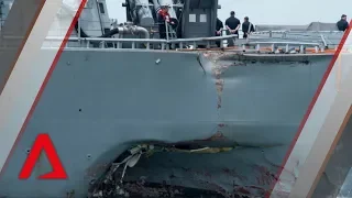 USS John S McCain collision: How it happened