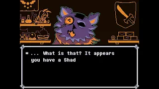 Deltarune Chapter 2 - Interacting with the Shadow Crystal + other Seam's dialogues