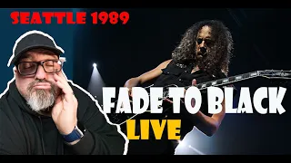 FIRST TIME SEEING 'METALLICA -FADE TO BLACK LIVE SEATTLE 1989 (GENUINE REACTION)