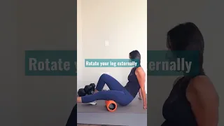 Hip, Piriformis and Lower Back Pain Relief with Foam Roller