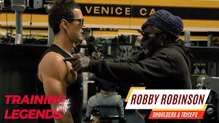 Training with Legends || ROBBY ROBINSON || Shoulders & Triceps