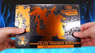 Opening a Pokemon Champion's Path Elite Trainer Box!