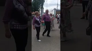 01.06.2024. Танцы под гармонь в парке Гомеля.