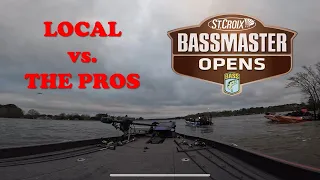 CAN I COMPETE WITH THE PROS??? Day 1 of the 2024 Bassmaster Open on Santee Cooper