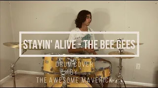 Stayin' Alive - Bee Gees | DRUM COVER | UMAANSH Drums