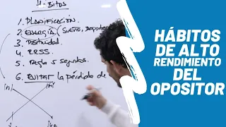 Hábitos de alto rendimiento para opositores