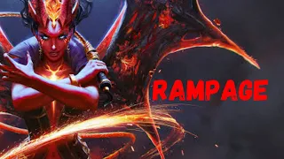 Dota 2 | QUEEN OF PAIN | RAMPAGE | PATCH 7.33