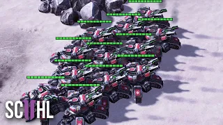 SpeCial's FULL MECH TERRAN - Starcraft 2: Special vs. Innovation