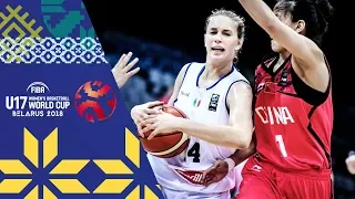 Italy v China - Full Game - FIBA U17 Women’s Basketball World Cup 2018