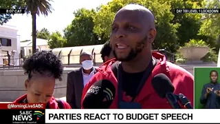 Budget 2022 | Godongwana's speech receives mixed reactions from some opposition parties