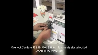 Casa Berelsonas | Máquina Overlock Sunsure SS 988 310