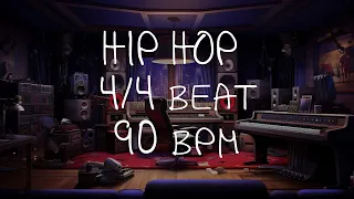 4/4 Drum Beat - 90 BPM - HIP HOP