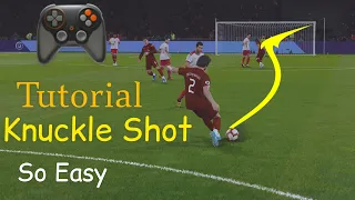 PES 2020 Knuckle Shot Long Shot Tutorial（🎮So Easy Skill #4）