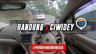 Ngtrip Santuy - Bandung Ciwidey Rancabali - POV Driving Indonesia - Suzuki Ertiga GX