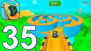 Going Balls - Gameplay Walkthrough Part 35 Levels 97-105 (iOS, Android)