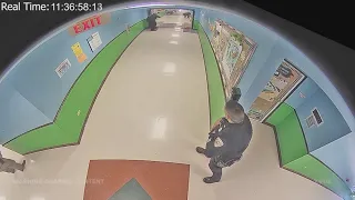 VIDEO: Hallway footage in Uvalde school shooting shows police response