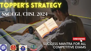 SSC CGL CHSL 2024 Complete Strategy 🔥HOW TO CRACK SSC CGL IN FIRST ATTEMPT MTS,CPO,RRB ALL2024 EXAMS