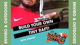 Make A Tiny Raft From Sticks!