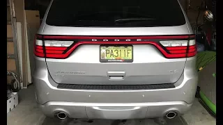 Dodge Durango R/T Hitch Installation