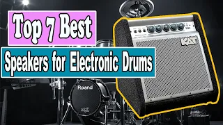 ✅ Top 7 Best Speakers for Electronic Drums