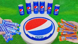 Experiment: Pepsi Logo VS Pepsi | Different Fanta Mentos and Popular Sodas in the Toilet