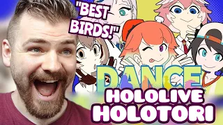 Reacting to HOLOTORI Dance!【HOLOTORI Original Song】| HOLOLIVE BIRDS REACTION!