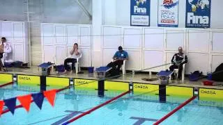 Чемпионат России по плаванию в ластах 2014. 50 метров ныряние (женщины, мужчины)