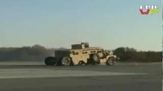 EPIC FAIL - Military vehicle brake test at 60mph