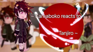 ~ Kamaboko squad reacts to Tanjiro | Unfinished ￼| demon slayer  | GenTan ~