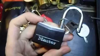 (059) Master Lock 141D picked