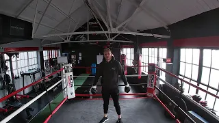 Tip on keeping elbows in when boxing