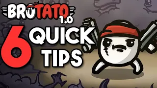 6 ESSENTIAL Tips for Brotato | Guide