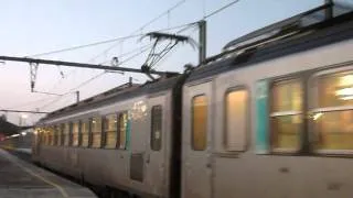 Gare de Blois : Automotrice Z2 sous le givre.