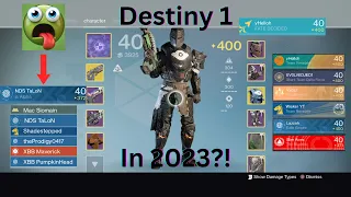 Playing Destiny 1 PVP in 2024?