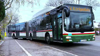 #131 MAN A23 Lion´s City G NG313 CNG | Hydro ~ Voith [Sound] |SWA Bus Augsburg Linie 23 •KOM 3558