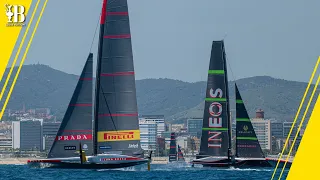 Four AC75s Battle in Barcelona | May 28th | America's Cup