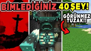 Minecraft Hakkında Bilmediğiniz 40 Şey ve Yapılışları!