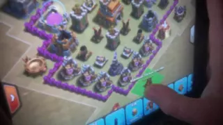 Clash of clans база на кв  (против:драг,Гиги.луки,варвары, кароль,каролева,хранитель).