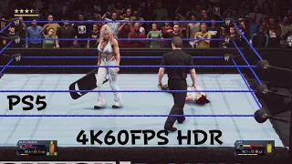 WWE 2K20 PS5 GamePlay Beth Phoenix vs Lita Extreme Rules 4K60FPS HDR