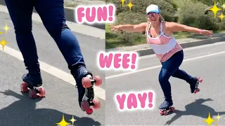 How to Roller Skate Uphill!