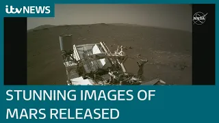 NASA reveals spectacular moving images of Mars rover landing | ITV News