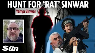 Hamas leader Sinwar 'hiding in tunnels like coward sewer rat', terror victim's brother says