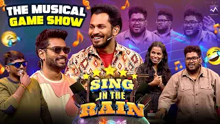 Kuraishi Sing in The Rain , #samvishal #Bharathkrajesh #kumudhini #prasanna  | The Musical Game show