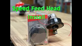 RedMax Speed Feed Head Install